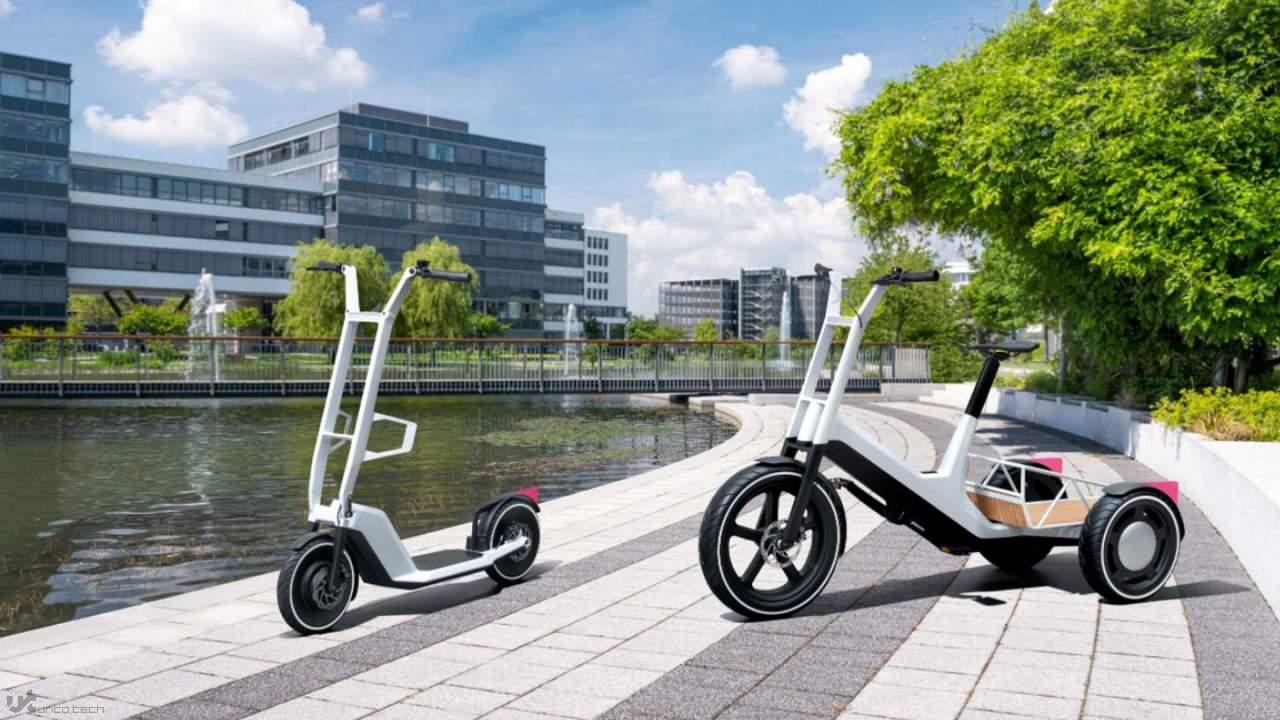 1627466444 bmw cargo bike escooter 1280x720 1 - بی ام دبلیو از مدل مفهومی اسکوتر و دوچرخه حمل بار الکتریکی رونمایی کرد