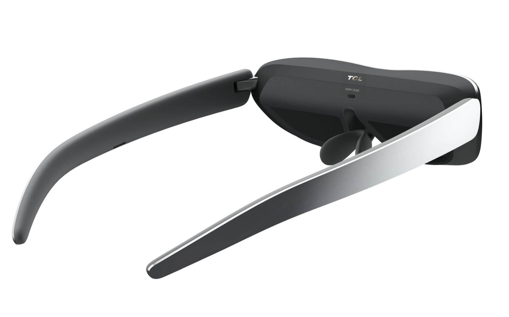 1610436241 tcl wearable display 02 - عینک های TCL با صفحه نمایش OLED و کیفیت 1080p در راه هستند