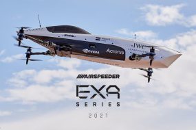 1624212172 airspeeder exa 285x190 - اولین پرواز ماشین پرنده مسابقه ای Airspeeder EXA