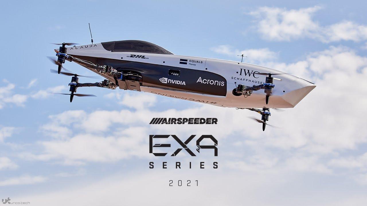 1624212172 airspeeder exa - اولین پرواز ماشین پرنده مسابقه ای Airspeeder EXA