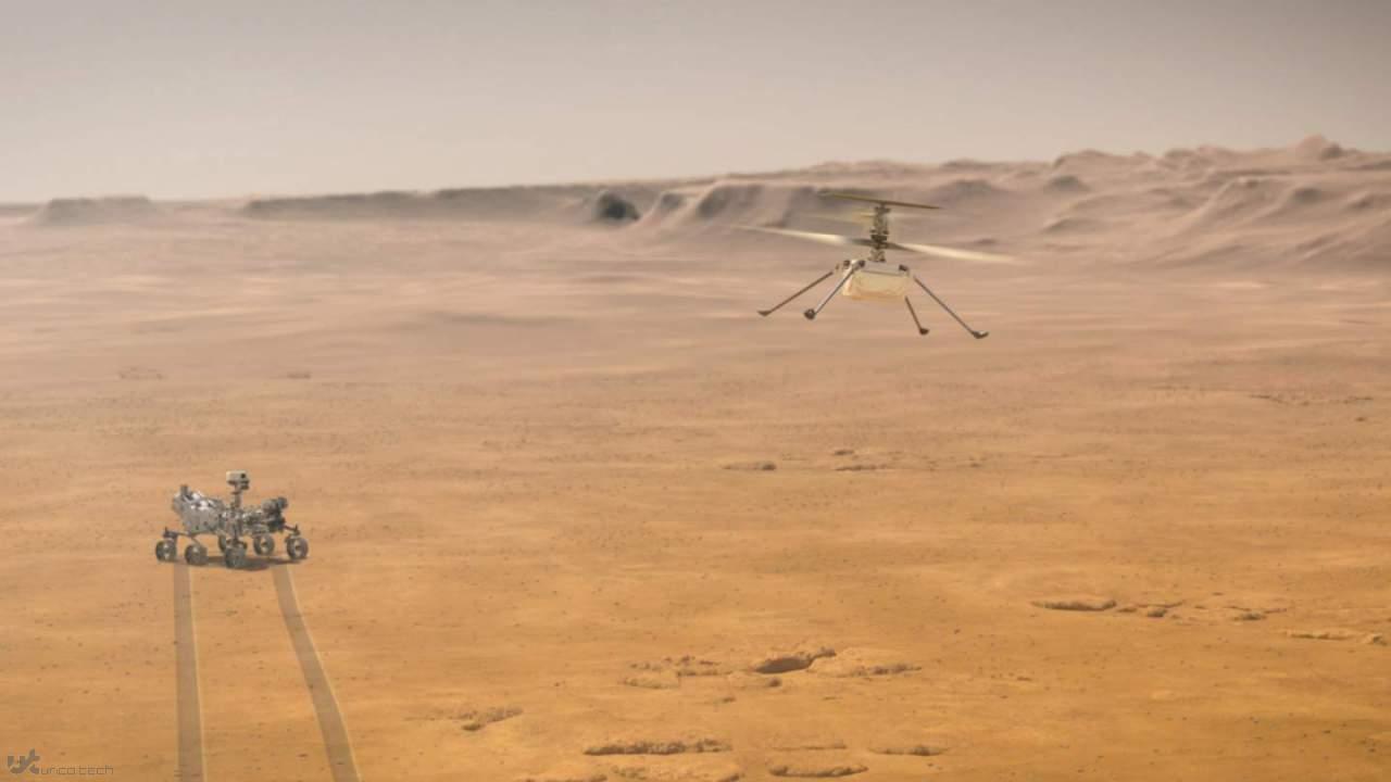1626225776 nasa ingenuity perseverance render 1280x720 1 - دوستی کاوشگر استقامت و هلیکوپتر نبوغ، مهم ترین عنصر ماموریت مریخ