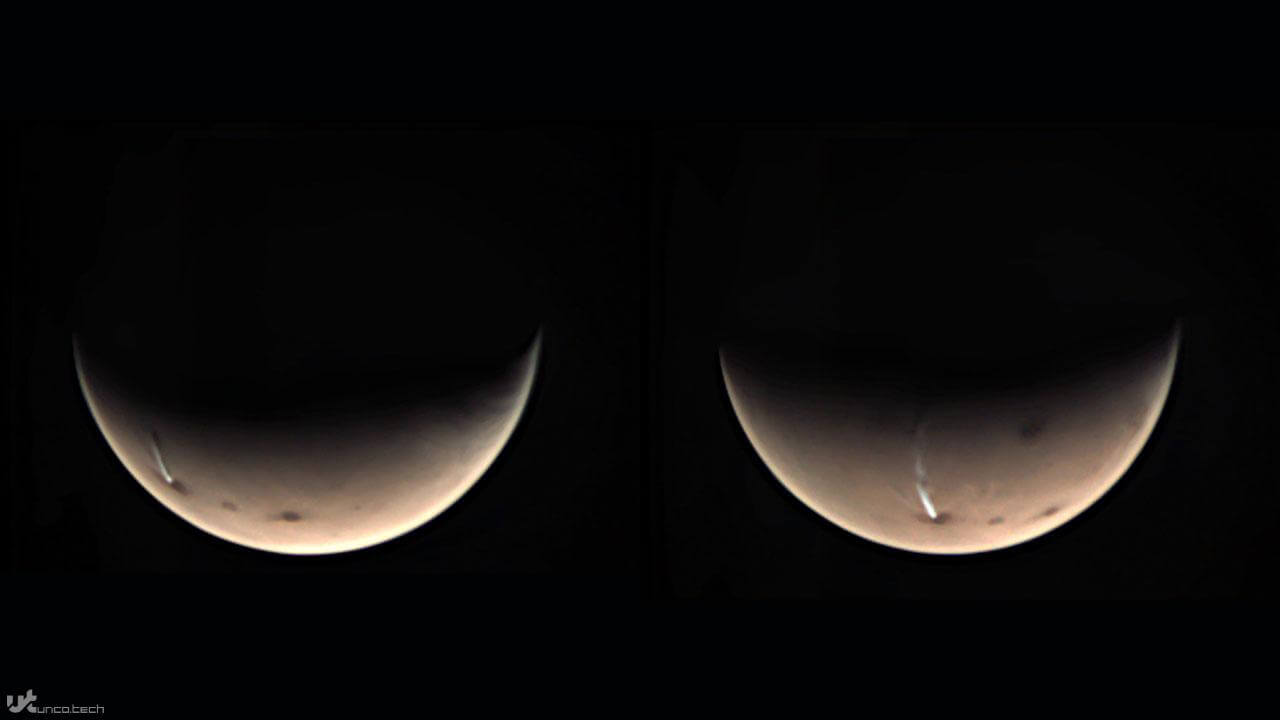 1615817358 mars cloud - ماهواره مارس اکسپرس برای شناسایی ابر یخی مریخ به کمک محققان می آید