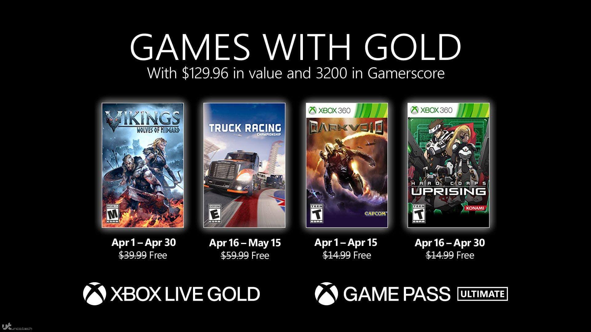1617159577 gameswithgoldapril2021 - عناوین رایگان سرویس Xbox Live Gold برای ماه آوریل معرفی شدند