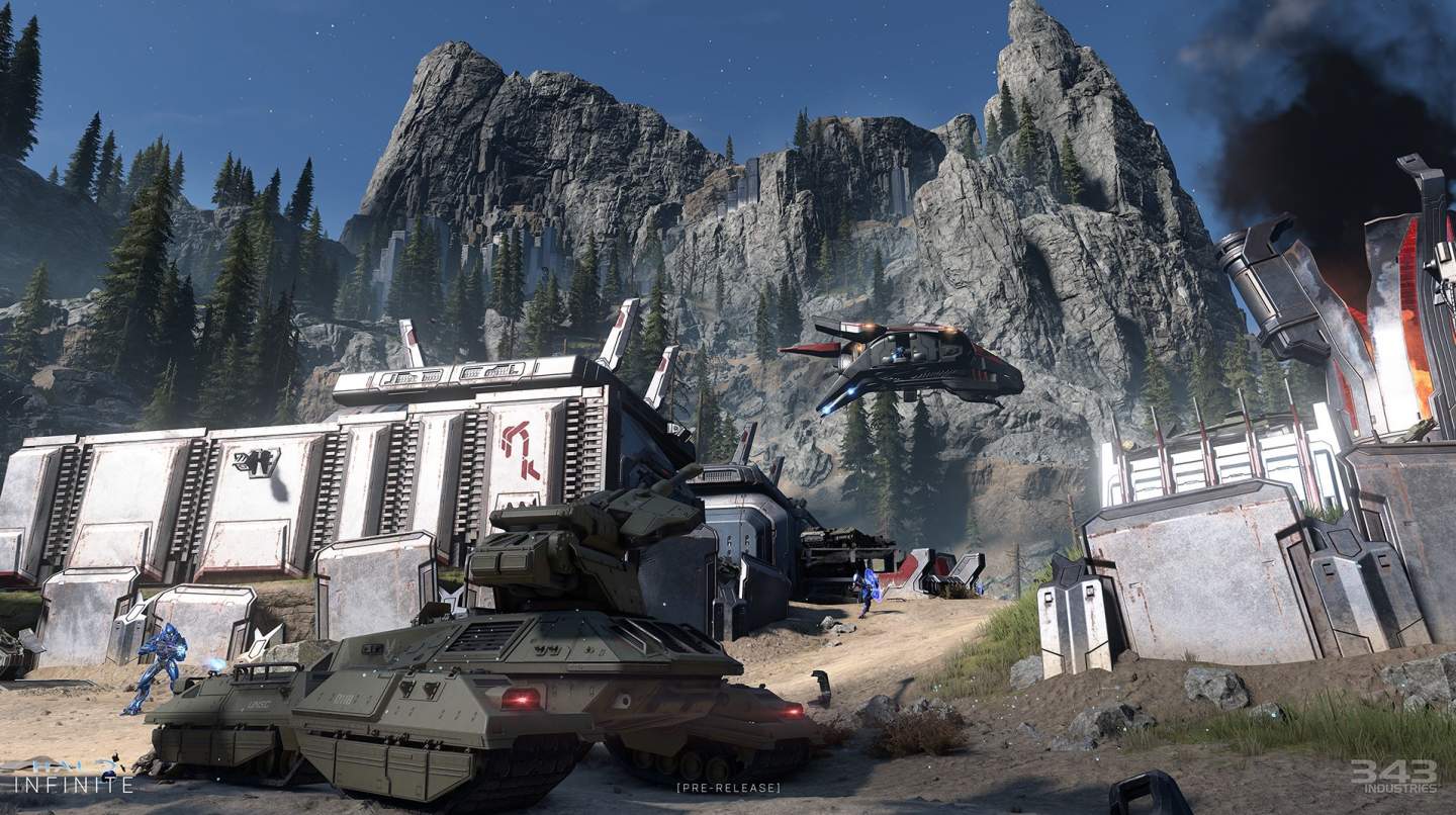 Halo Infinite campaign scorpion - بخش co-op و Forge mode بازی هیلو اینفینیت با تاخیر بیشتری مواجه خواهد شد
