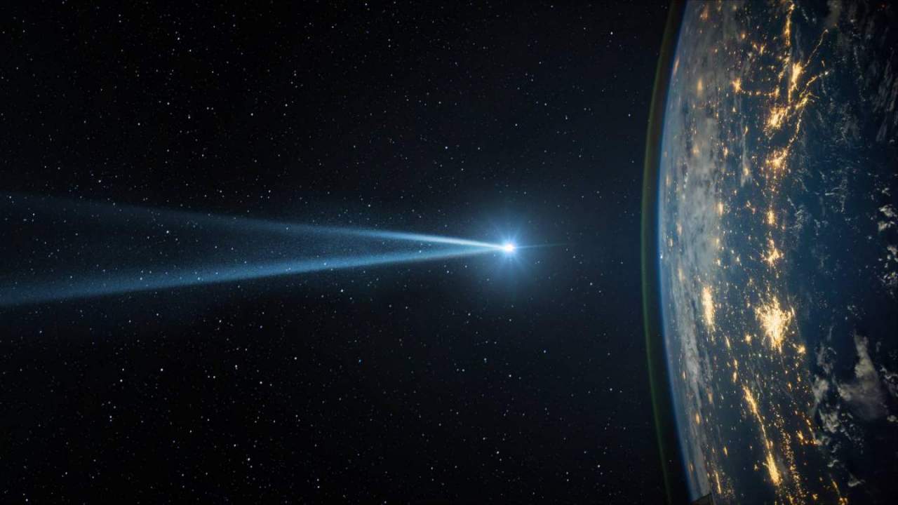 asteroid near earth 1280x720 1 - سیارک 800 متری هفته آینده از نزدیکی زمین عبور می کند