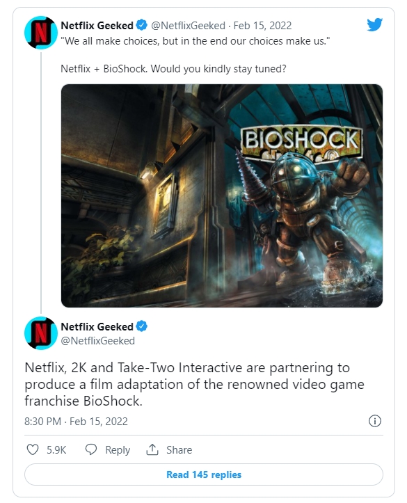 2022 02 16 10 14 15 Netflix is making a BioShock movie   Engadget Opera - نتفلیکس در مسیر ساخت فیلم بایوشاک