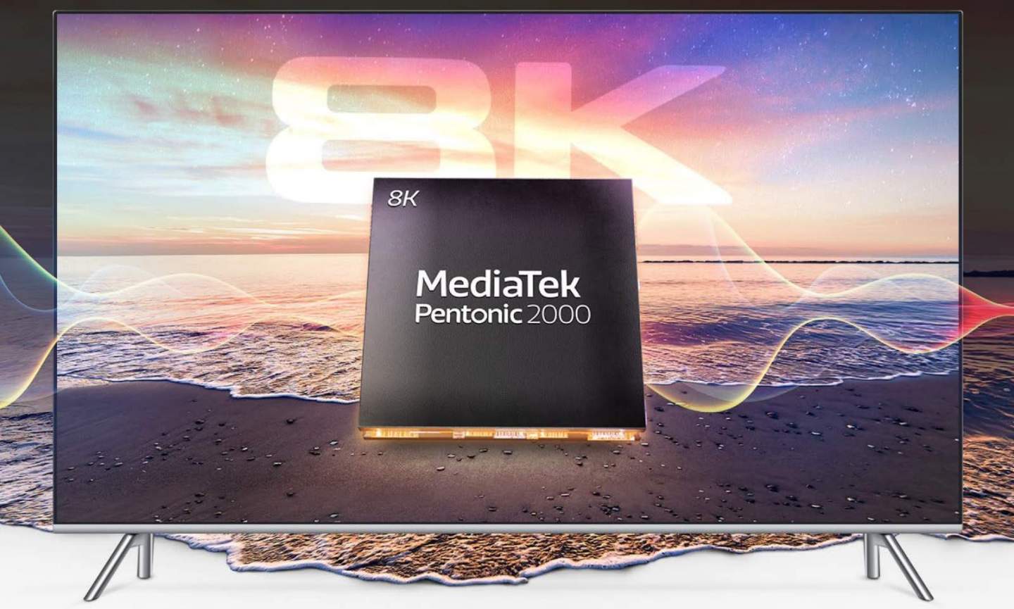mediatek insert - تراشه های جدید Pentonic 2000 مدیاتک مسیر را برای نسل جدیدی از تلویزیون های 8K هموار میکند