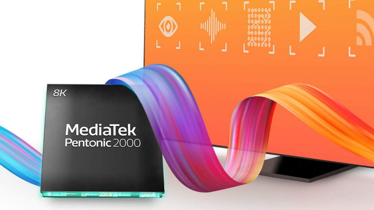 mediatek pentaonic 2000 main 1280x720 1 - تراشه های جدید Pentonic 2000 مدیاتک مسیر را برای نسل جدیدی از تلویزیون های 8K هموار میکند