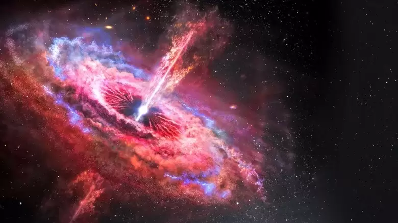 an accidental discovery 1646602099 - وقتی یک ستاره به یک سیاه چاله نزدیک می شود