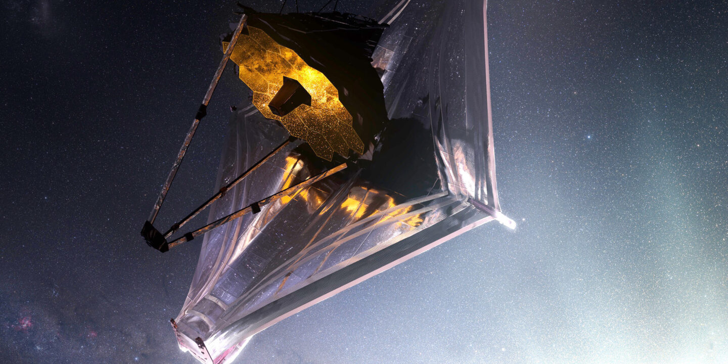 اولین تصویر رنگی منتشر شده از تلسکوپ فضایی جیمز وب