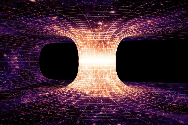 Wormhole Universe Astrophysics Concept 777x518 1 - پر کردن شکاف بین فیزیک کوانتوم و نظریه گرانش - 