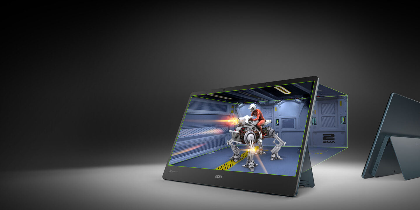 صفحه نمایش های سه بعدی بدون عینک Acer عرضه خواهند شد