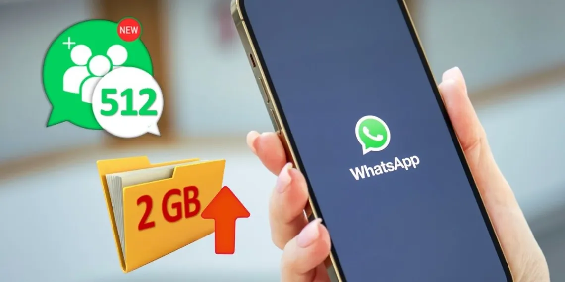 Whats new in WhatsApp groups of 512 people and 2 - واتساپ تعداد اعضای گروه را به 512 نفر افزایش داد