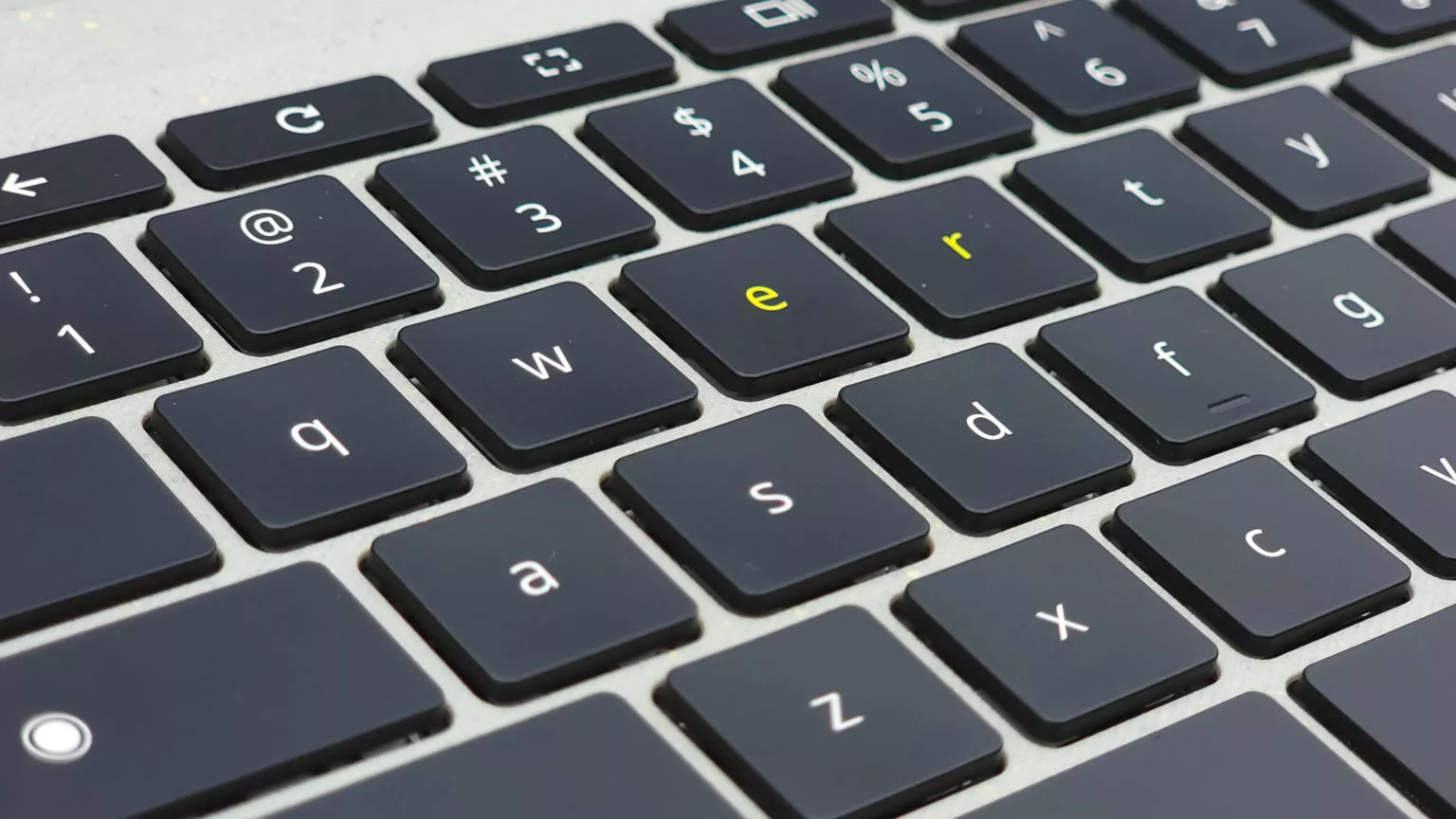 Acer Chromebook Vero 514 Keyboard Closeup 1536w 864h.jpg - نگاهی به کروم بوک ساخته شده از مواد بازیافتی ایسر Vero 514