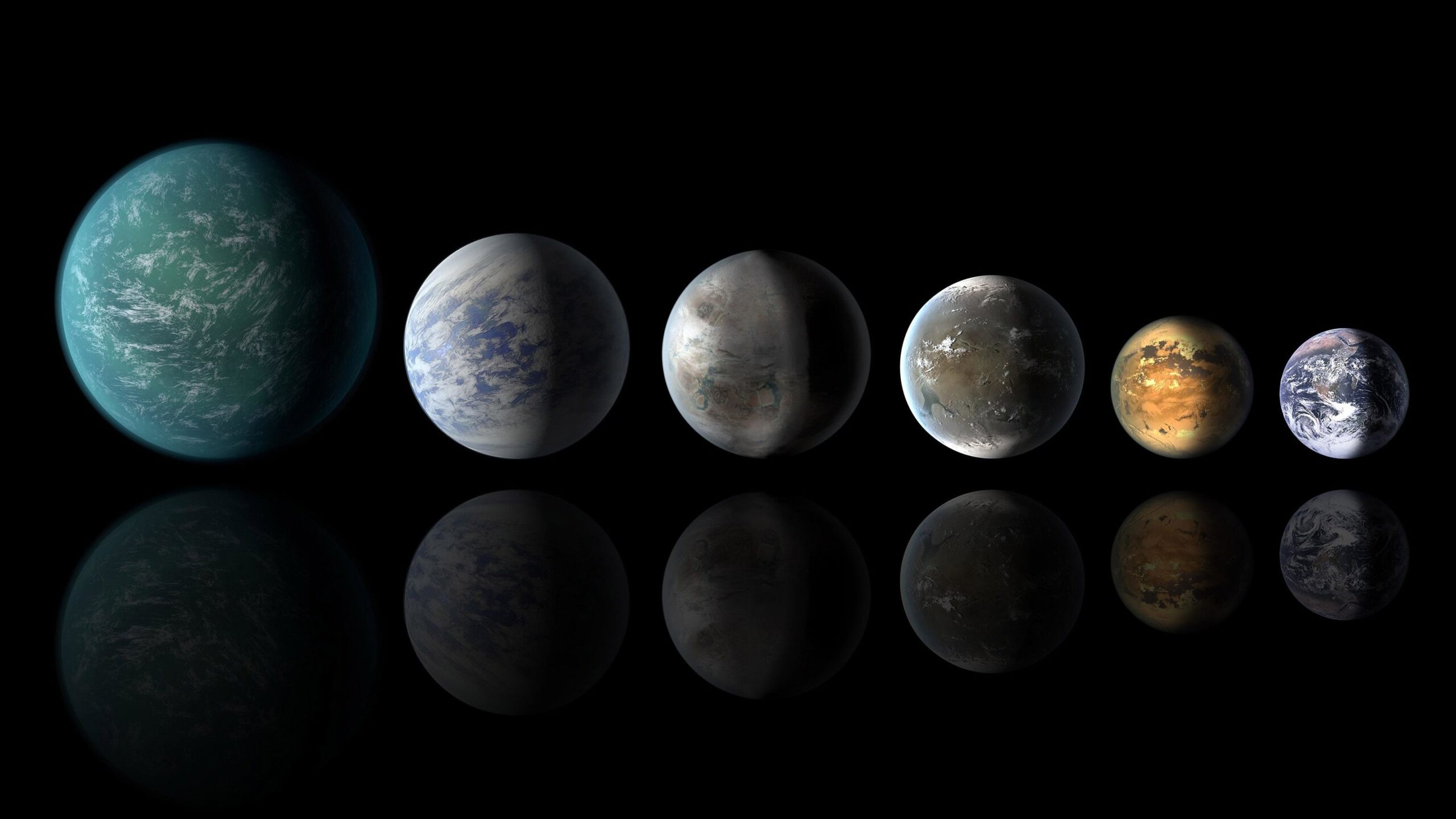 NASA Exoplanet WaterWorlds 20180817 scaled - فرضیه زمین کمیاب چیست و چرا احتمال وجود زندگی فرازمینی را رد می کند؟
