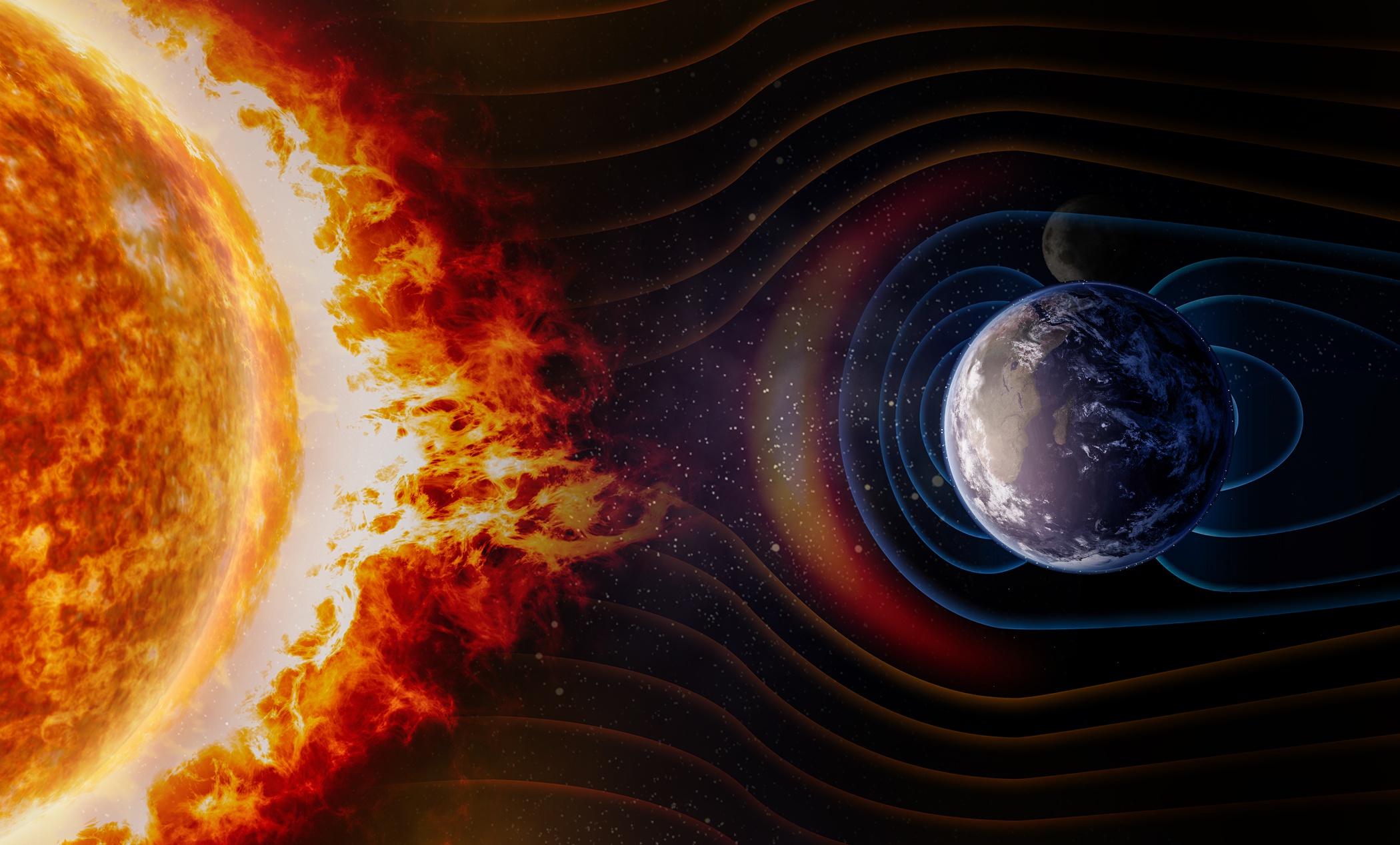 Solar Flare 1 - طوفان های خورشیدی چگونه زمین را تحت تاثیر قرار می دهند
