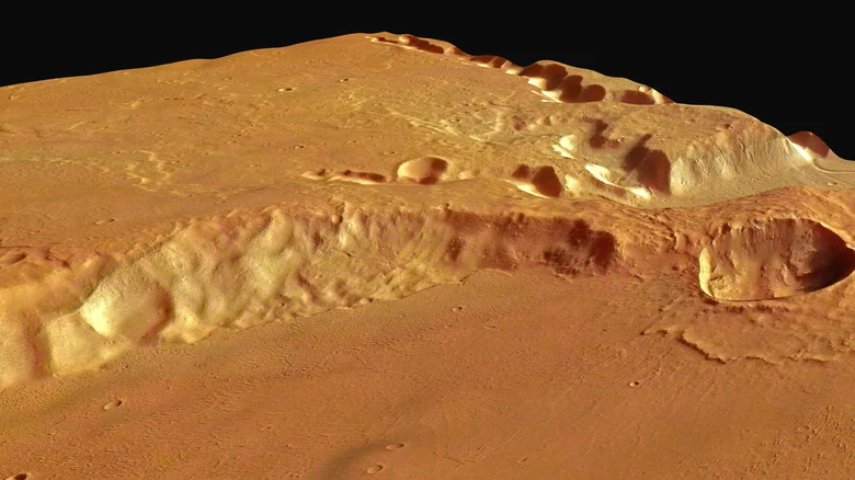 نقشه تعاملی مریخ
